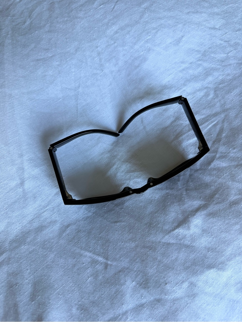 Saint Laurent Black Square Sunglasses - Picture 3 of 10